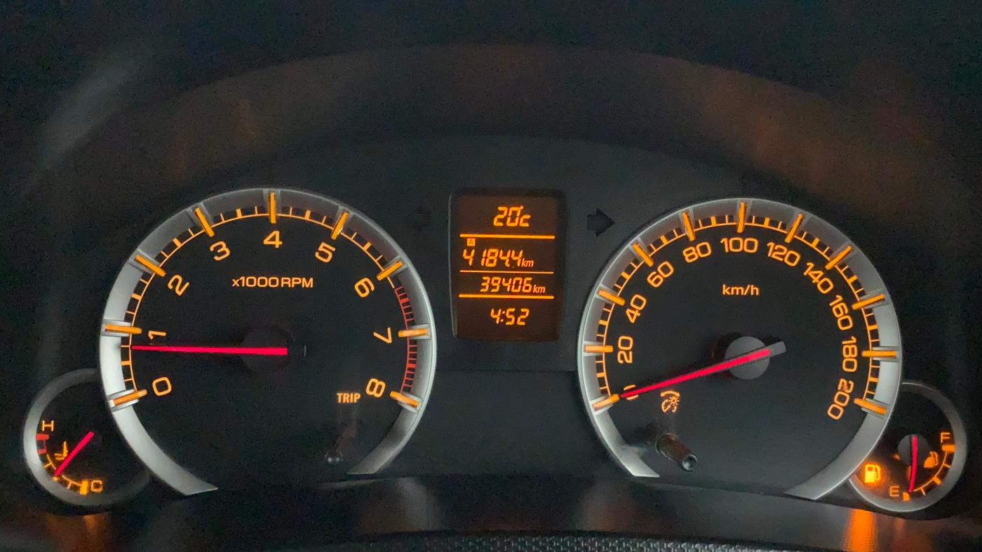 2013 Maruti Swift ZXI, Petrol, Manual, 39,406 km, Odometer Image