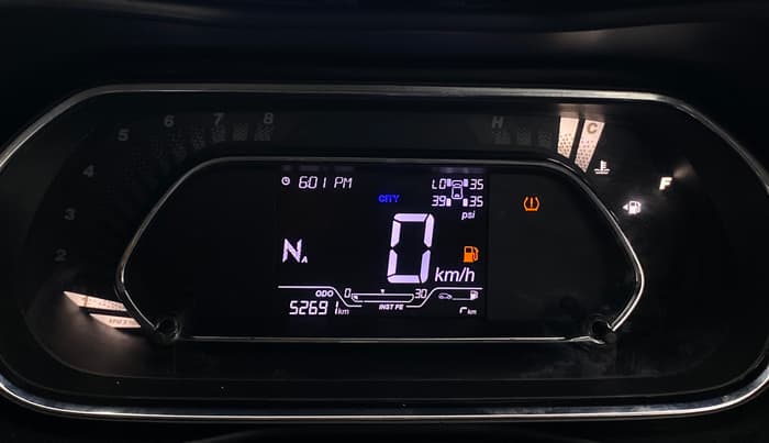 2022 Tata NEXON XZA PLUS (HS) PETROL, Petrol, Automatic, 52,685 km, Odometer Image