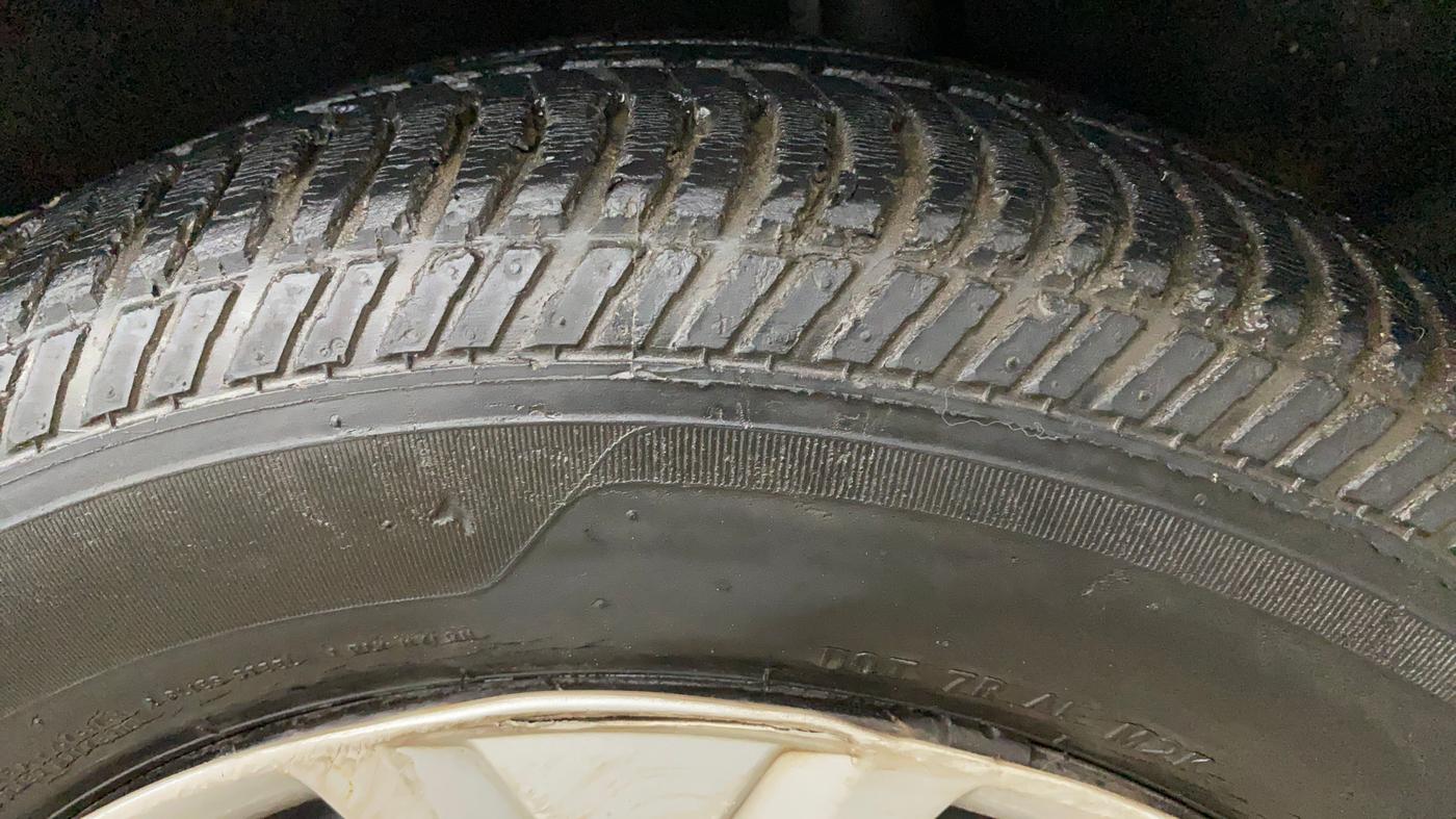 2014 Ford Ecosport TREND 1.5L PETROL, Petrol, Manual, 1,16,371 km, Left Rear Tyre Tread