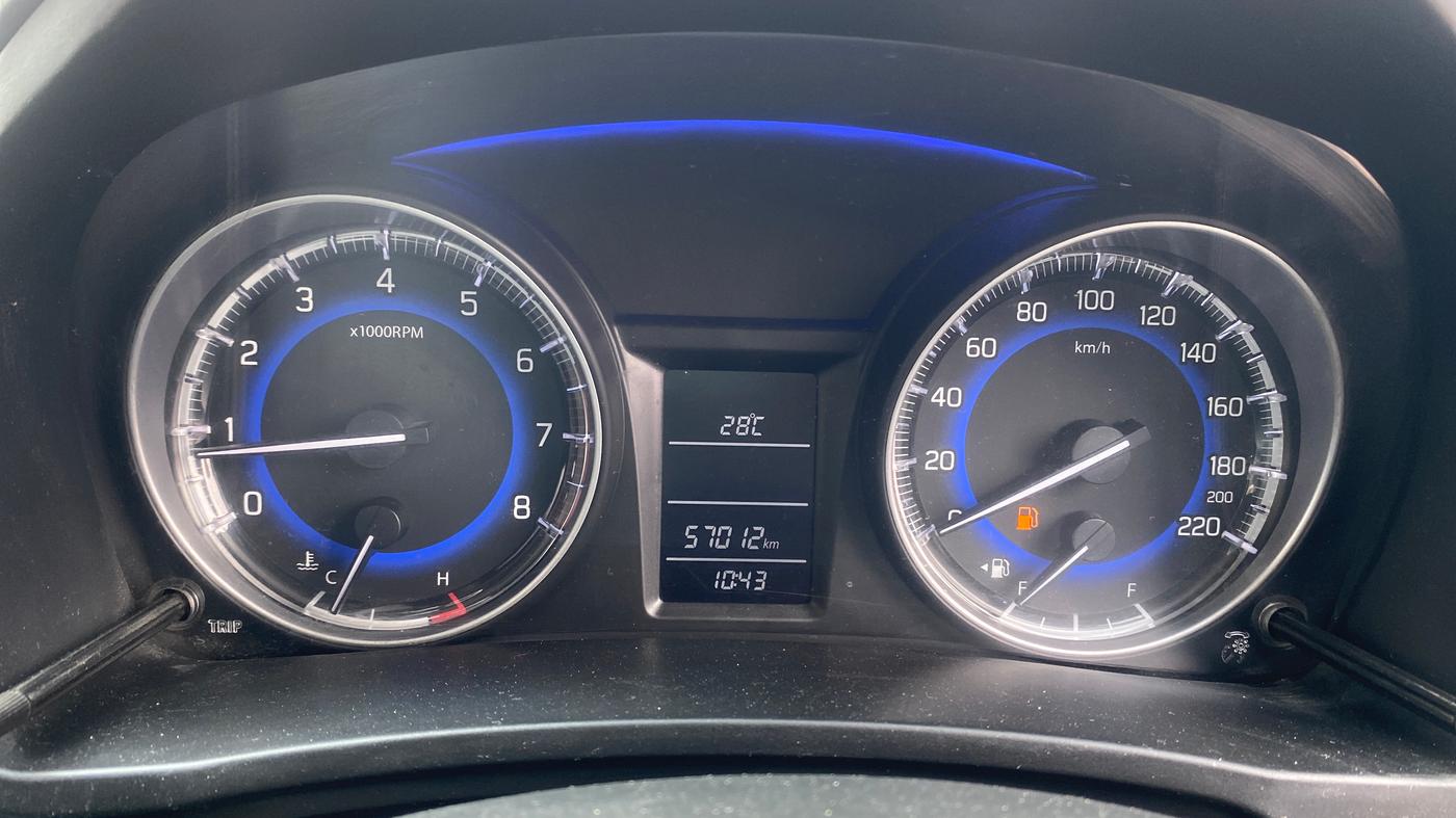 2018 Maruti Baleno DELTA PETROL 1.2, Petrol, Manual, 57,003 km, Odometer Image