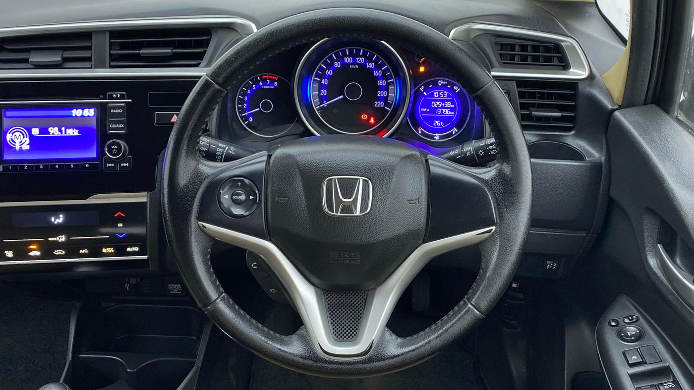 2018 Honda Jazz 1.2L I-VTEC V, Petrol, Manual, 25,438 km, Steering Wheel Close Up