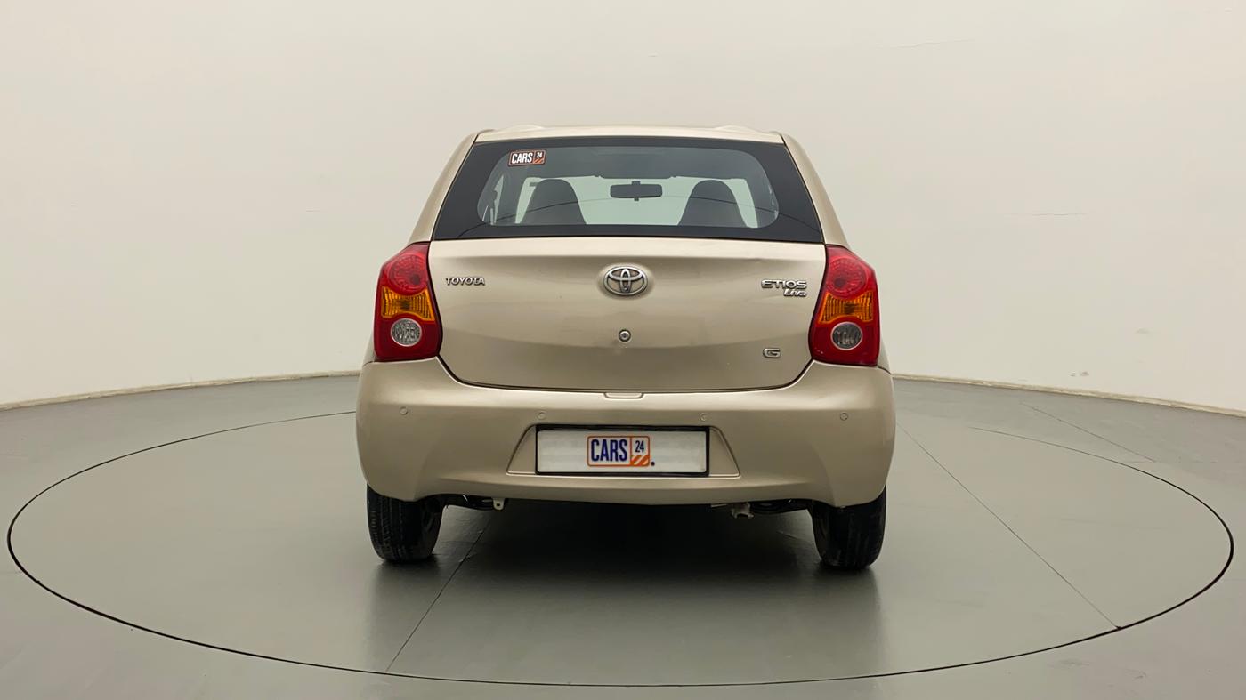 2011 Toyota Etios Liva G, Petrol, Manual, 51,539 km, Back/Rear
