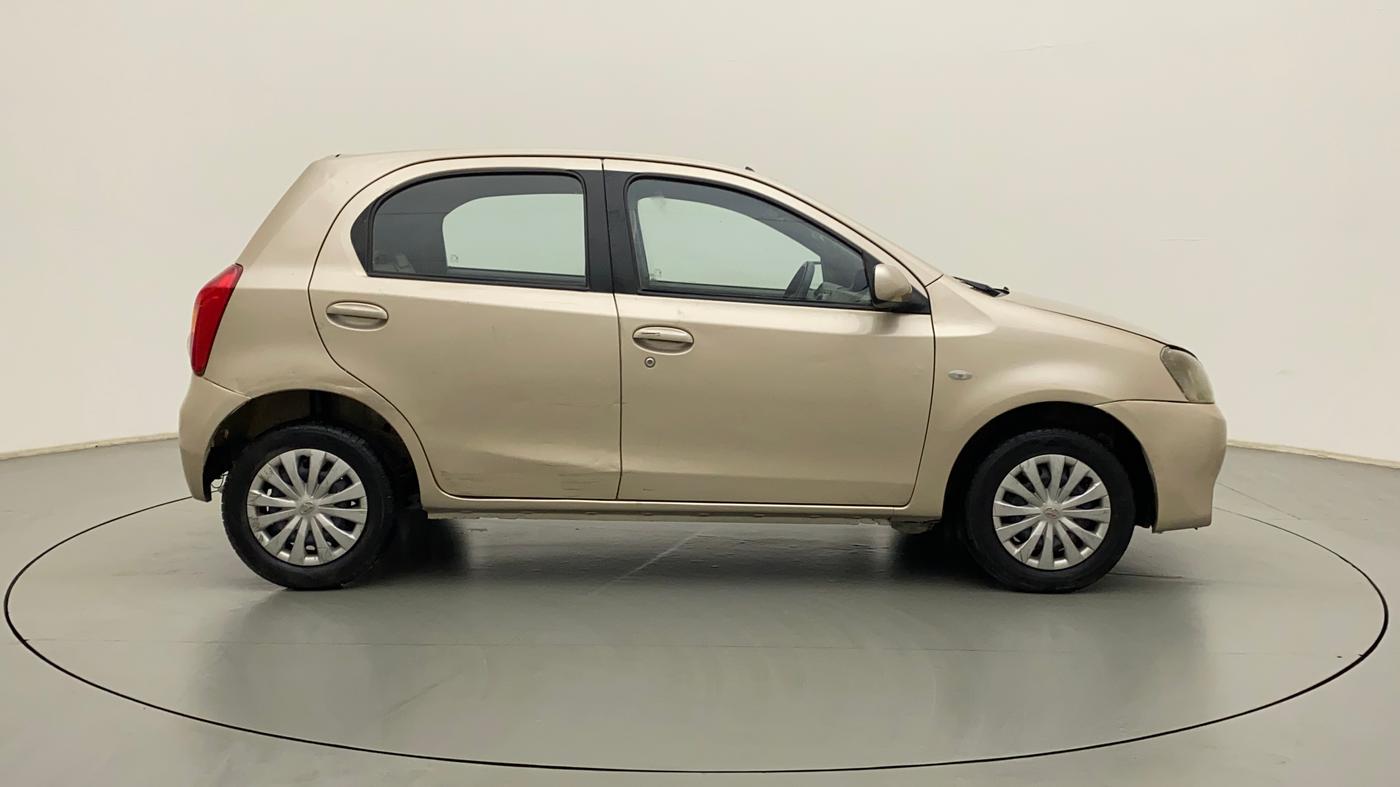 2011 Toyota Etios Liva G, Petrol, Manual, 51,539 km, Right Side View
