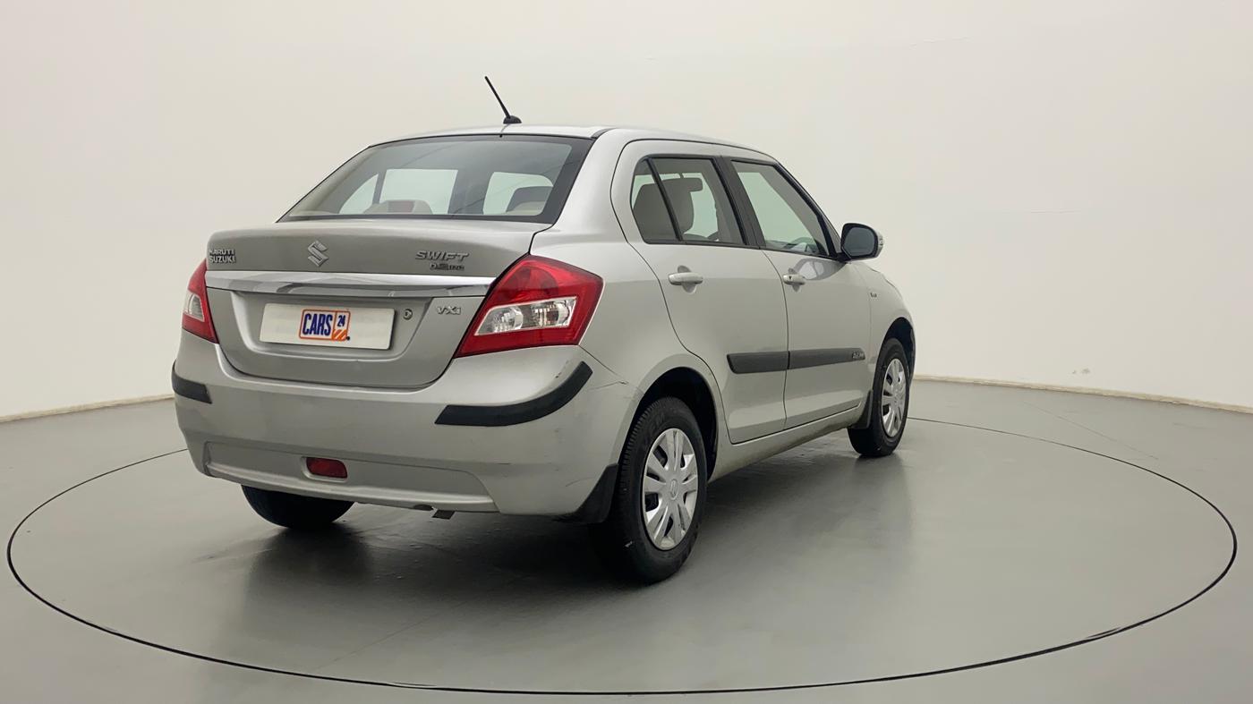 2012 Maruti Swift Dzire VXI, Petrol, Manual, 99,500 km, Right Back Diagonal