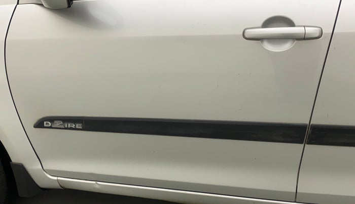 2012 Maruti Swift Dzire VXI, Petrol, Manual, 99,500 km, Front passenger door - Minor scratches