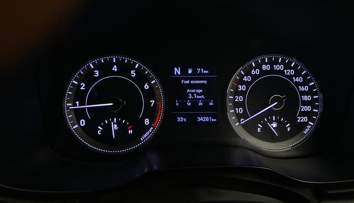 2020 Hyundai VENUE SX 1.0 TURBO IMT, Petrol, Manual, 34,276 km, Odometer Image