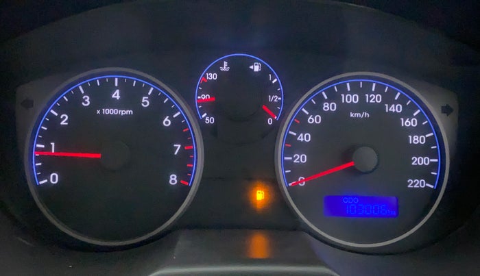 2014 Hyundai i20 MAGNA (O) 1.2, Petrol, Manual, 1,03,008 km, Odometer Image