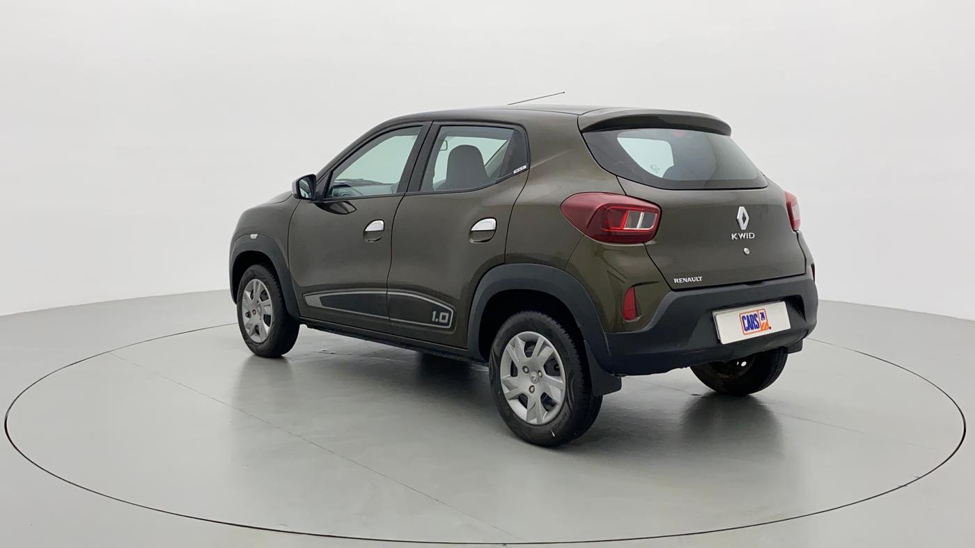2019 Renault Kwid 1.0 RXT Opt, Petrol, Manual, 10,720 km, Left Back Diagonal