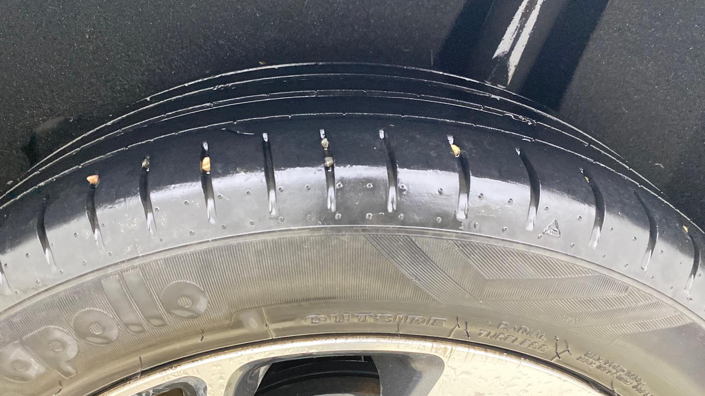 2020 Maruti Baleno ZETA PETROL 1.2, Petrol, Manual, 57,593 km, Left Rear Tyre Tread