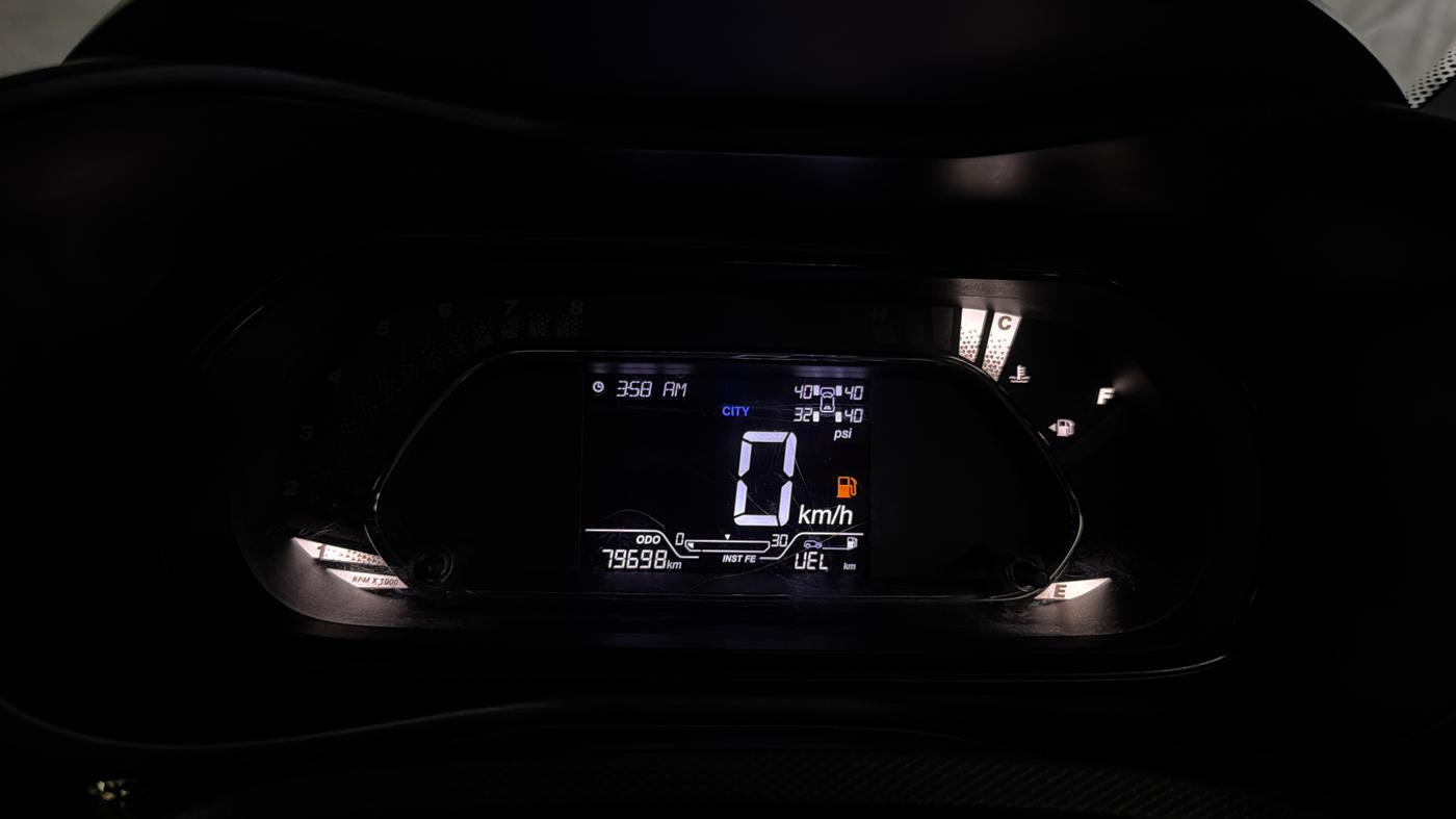 2021 Tata NEXON XZ PLUS (O) PETROL DARK EDITION, Petrol, Manual, 79,687 km, Odometer Image