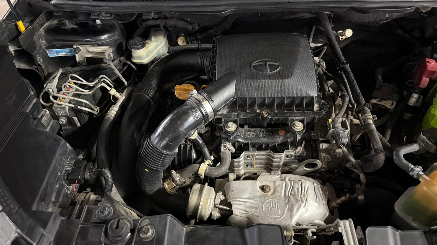 2021 Tata NEXON XZ PLUS (O) PETROL DARK EDITION, Petrol, Manual, 79,687 km, Engine View - Right