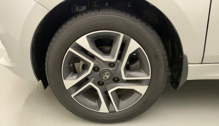 2021 Tata Tiago XZA PLUS DUAL TONE PETROL, Petrol, Automatic, 34,270 km, Left Front Wheel