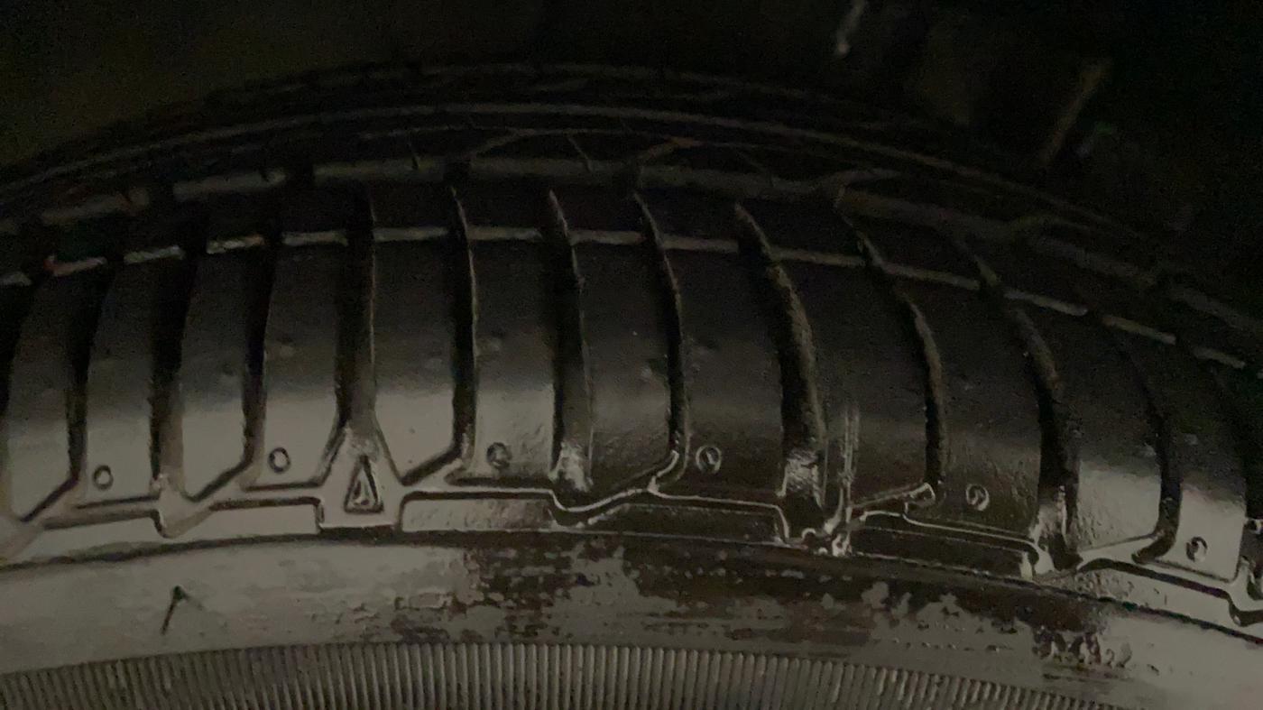 2021 Tata Tiago XZA PLUS DUAL TONE PETROL, Petrol, Automatic, 34,270 km, Right Rear Tyre Tread