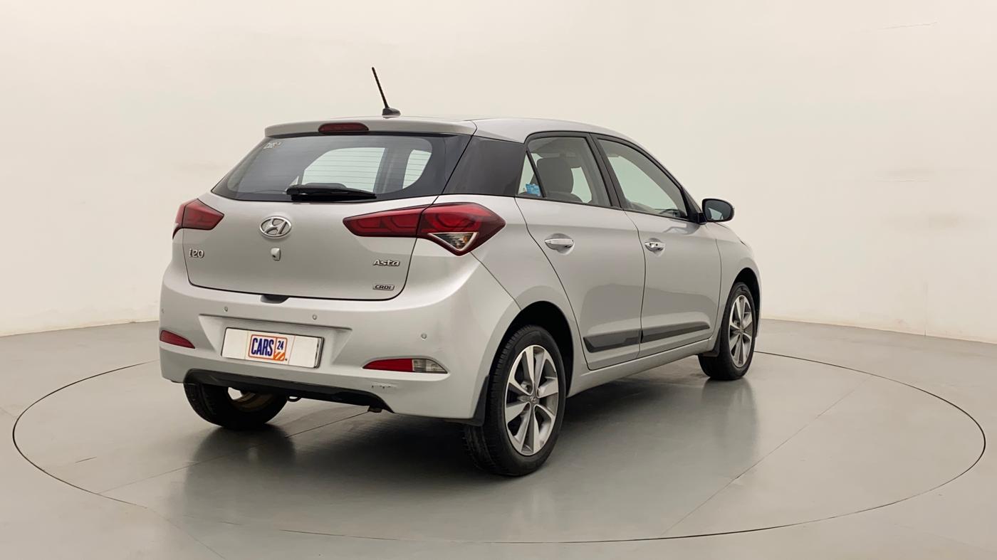 2016 Hyundai Elite i20 ASTA 1.4 CRDI (O), Diesel, Manual, 89,359 km, Right Back Diagonal