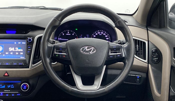 2017 Hyundai Creta 1.6 CRDI SX PLUS AUTO, Diesel, Automatic, 80,702 km, Steering Wheel Close Up