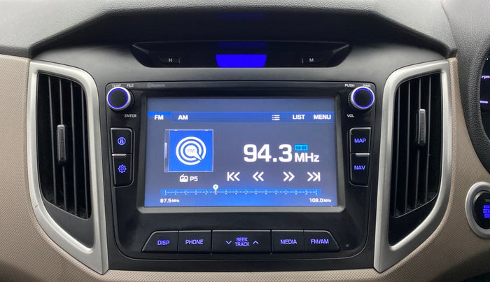 2017 Hyundai Creta 1.6 CRDI SX PLUS AUTO, Diesel, Automatic, 80,702 km, Infotainment System