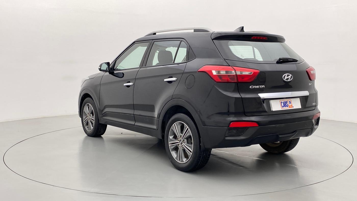 2017 Hyundai Creta 1.6 CRDI SX PLUS AUTO, Diesel, Automatic, 80,702 km, Left Back Diagonal