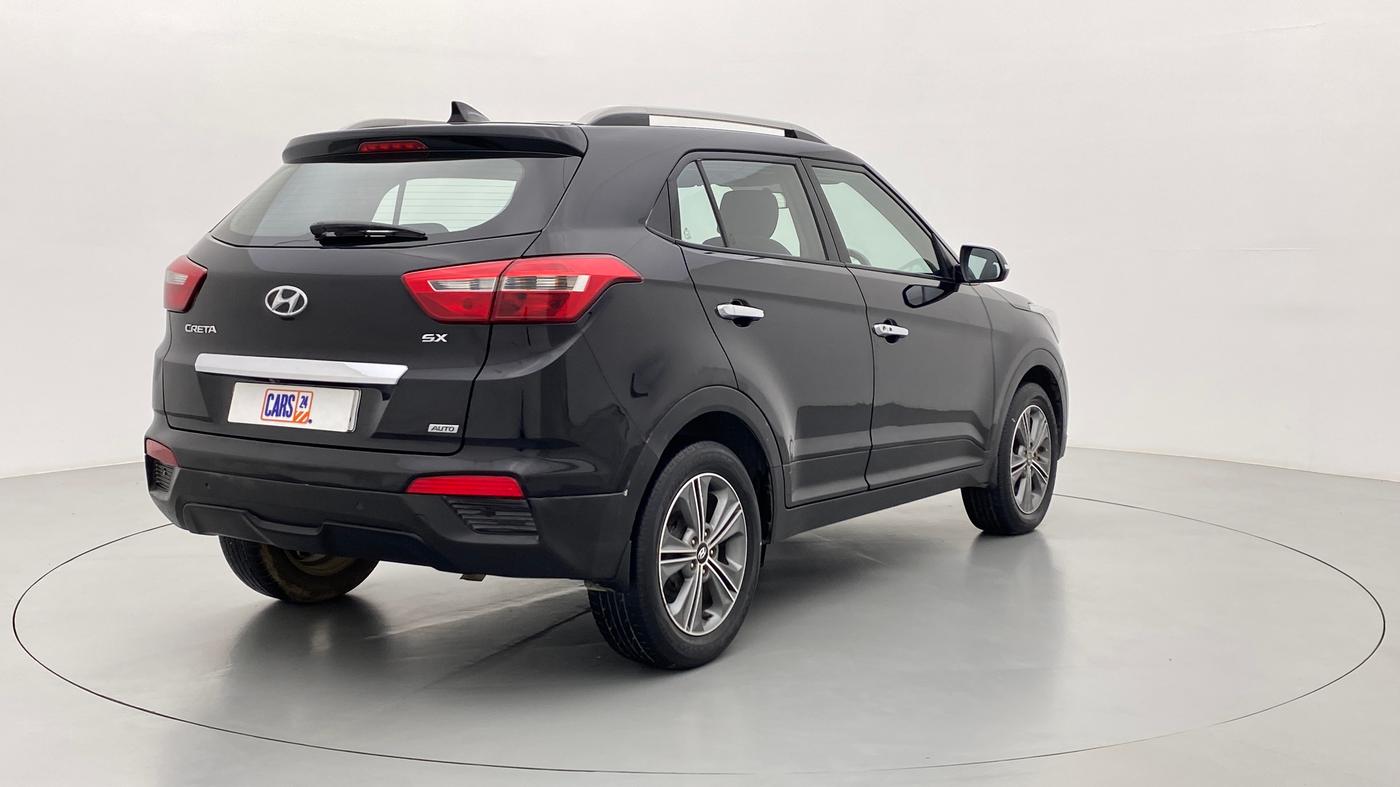 2017 Hyundai Creta 1.6 CRDI SX PLUS AUTO, Diesel, Automatic, 80,702 km, Right Back Diagonal