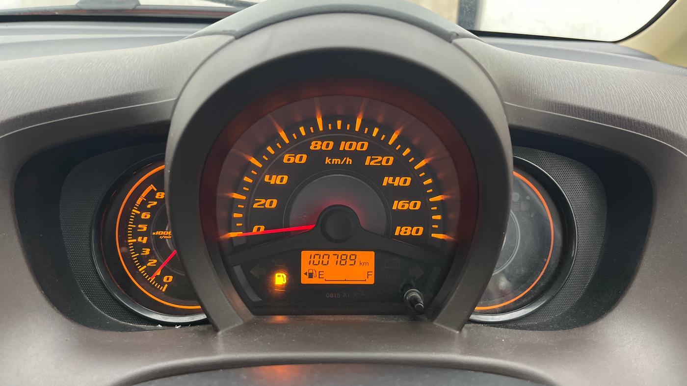 2013 Honda Amaze 1.2L I-VTEC S, Petrol, Manual, 1,00,826 km, Odometer Image
