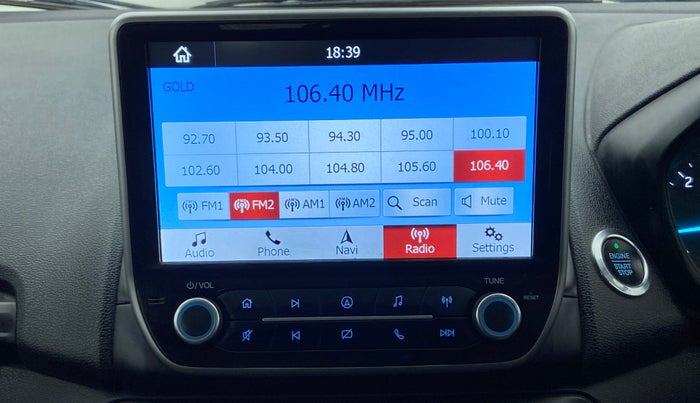 2018 Ford Ecosport 1.5TITANIUM TDCI, Diesel, Manual, 1,00,775 km, Infotainment System