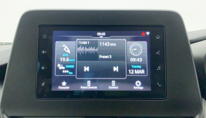 2022 Maruti Baleno ZETA PETROL 1.2, Petrol, Manual, 32,409 km, Infotainment System