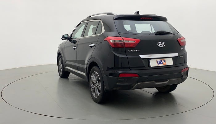 2016 Hyundai Creta SX PLUS AT 1.6 PETROL, Petrol, Automatic, 80,987 km, Left Back Diagonal
