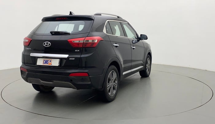 2016 Hyundai Creta SX PLUS AT 1.6 PETROL, Petrol, Automatic, 80,987 km, Right Back Diagonal