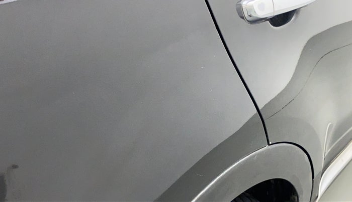 2016 Hyundai Creta SX PLUS AT 1.6 PETROL, Petrol, Automatic, 80,987 km, Right quarter panel - Slightly dented