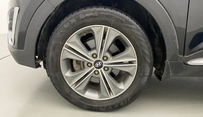 2016 Hyundai Creta SX PLUS AT 1.6 PETROL, Petrol, Automatic, 80,987 km, Left Front Wheel