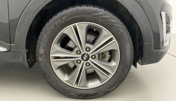 2016 Hyundai Creta SX PLUS AT 1.6 PETROL, Petrol, Automatic, 80,987 km, Right Front Wheel
