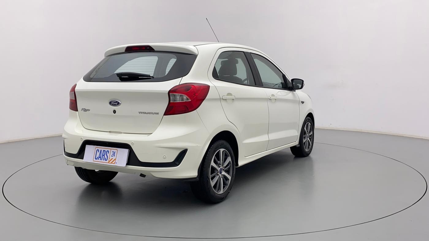 2021 Ford New Figo TITANIUM PLUS 1.2 PETROL AT, Petrol, Automatic, 7,989 km, Right Back Diagonal