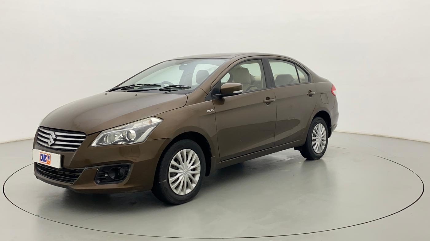 2017 Maruti Ciaz SHVS VDI, Diesel, Manual, 61,522 km, Left Front Diagonal