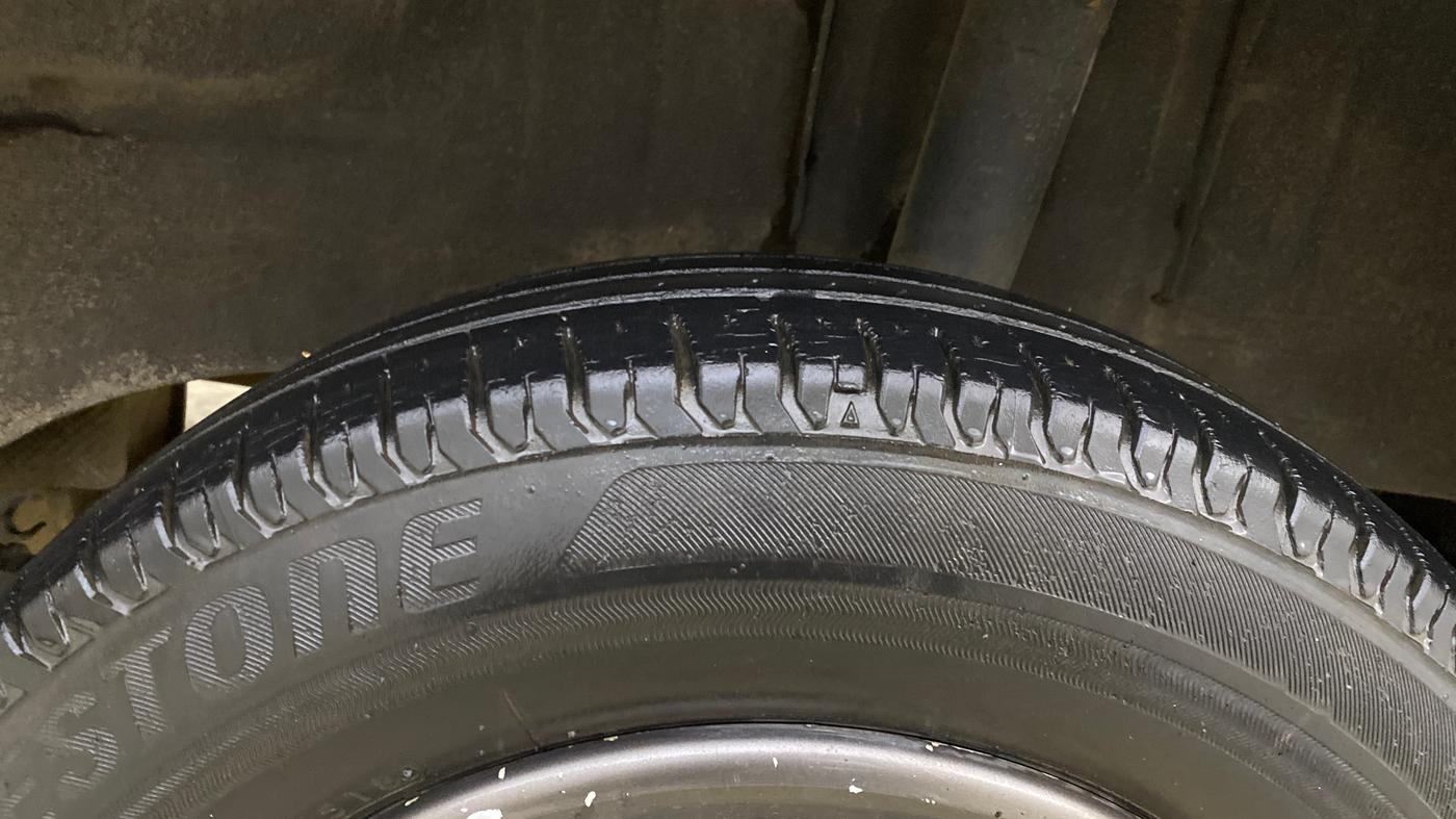 2018 Renault Kwid RXT 1.0, Petrol, Manual, 94,497 km, Left Rear Tyre Tread
