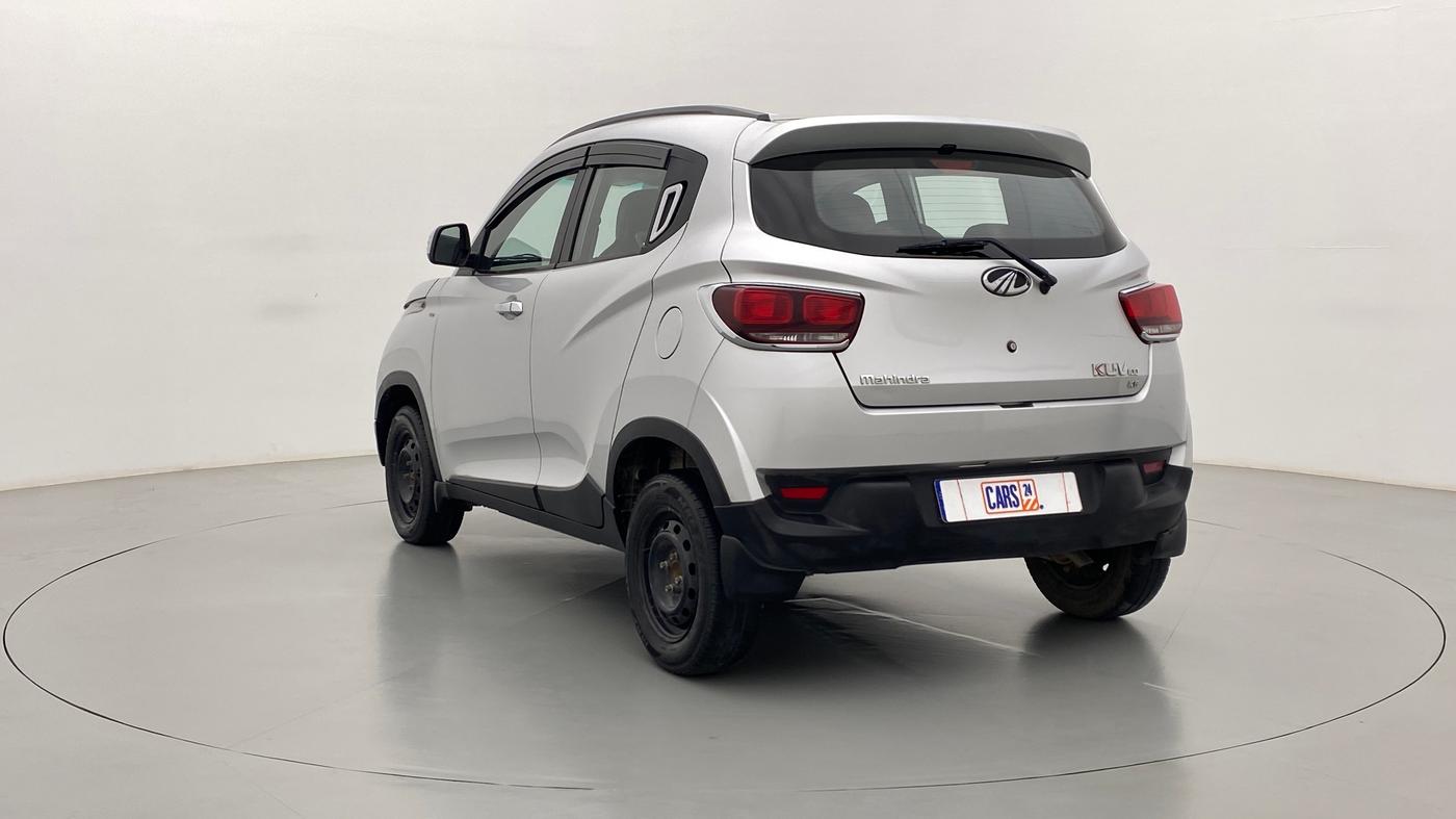 2016 Mahindra Kuv100 K6 6 STR, Petrol, Manual, 28,362 km, Left Back Diagonal