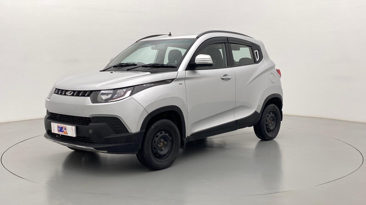 2016 Mahindra Kuv100 K6 6 STR, Petrol, Manual, 28,362 km, Left Front Diagonal