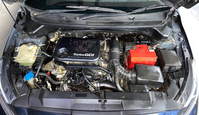 2020 Hyundai NEW I20  ASTA 1.0 TURBO IMT DUAL TONE, Petrol, Manual, 53,221 km, Engine View