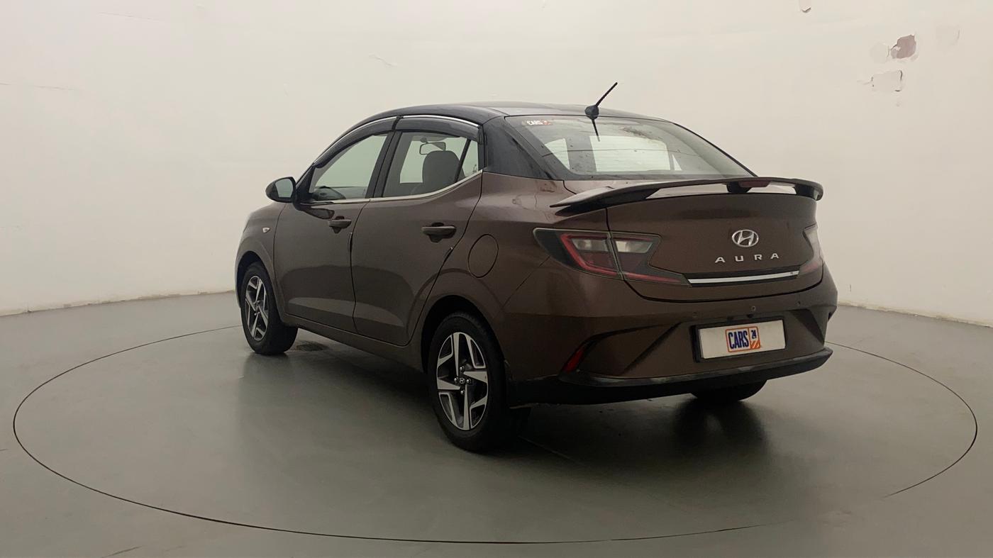 2020 Hyundai AURA S 1.2 CNG, CNG, Manual, 53,948 km, Left Back Diagonal