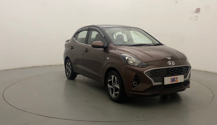 2020 Hyundai AURA S 1.2 CNG, CNG, Manual, 53,948 km, Right Front Diagonal