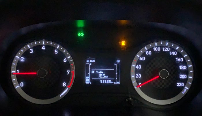 2020 Hyundai AURA S 1.2 CNG, CNG, Manual, 53,948 km, Odometer Image
