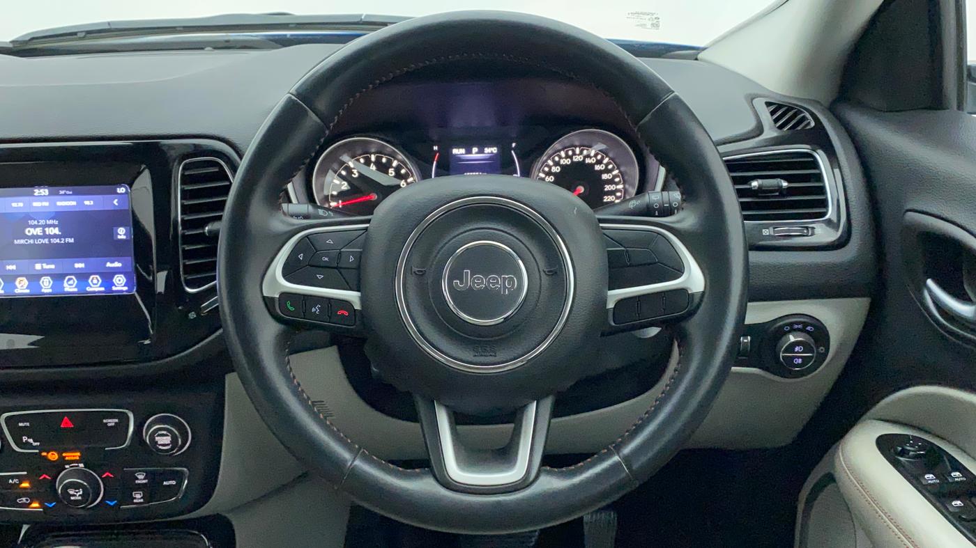 2018 Jeep Compass LIMITED 1.4 PETROL AT, Petrol, Automatic, 28,600 km, Steering Wheel Close Up