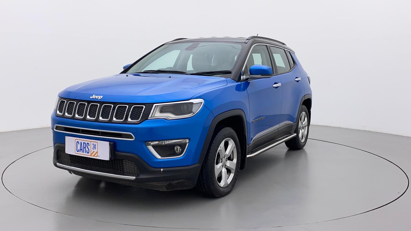 2018 Jeep Compass LIMITED 1.4 PETROL AT, Petrol, Automatic, 28,600 km, Left Front Diagonal