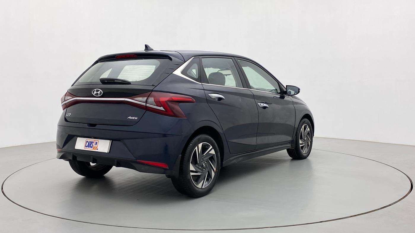 2021 Hyundai NEW I20 ASTA 1.2 MT, Petrol, Manual, 26,662 km, Right Back Diagonal