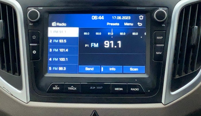 2019 Hyundai Creta SX 1.6 PETROL, Petrol, Manual, 26,704 km, Infotainment System