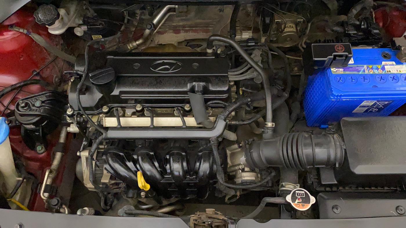 2015 Hyundai Elite i20 ASTA 1.2, Petrol, Manual, 12,345 km, Engine View