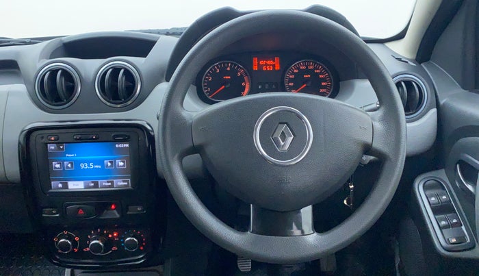 2014 Renault Duster RXL 110 PS ADVENTURE, Diesel, Manual, 1,02,460 km, Steering Wheel Close-up