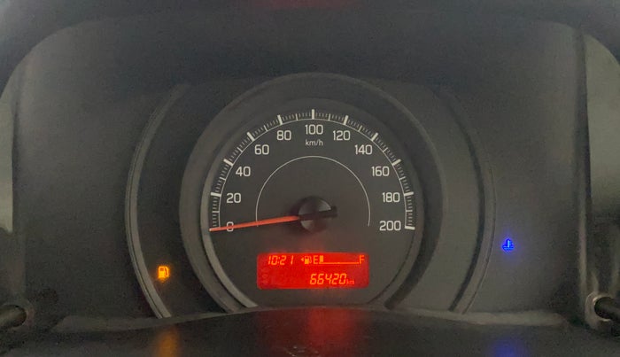 2018 Maruti Swift LXI, Petrol, Manual, 66,420 km, Odometer Image