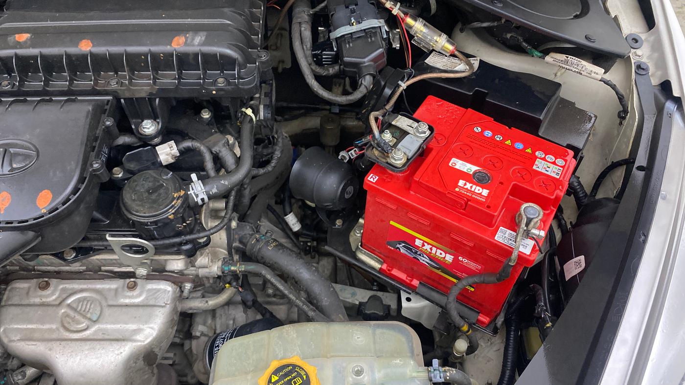 2018 Tata TIGOR XE PETROL, Petrol, Manual, 50,351 km, Engine View - Left