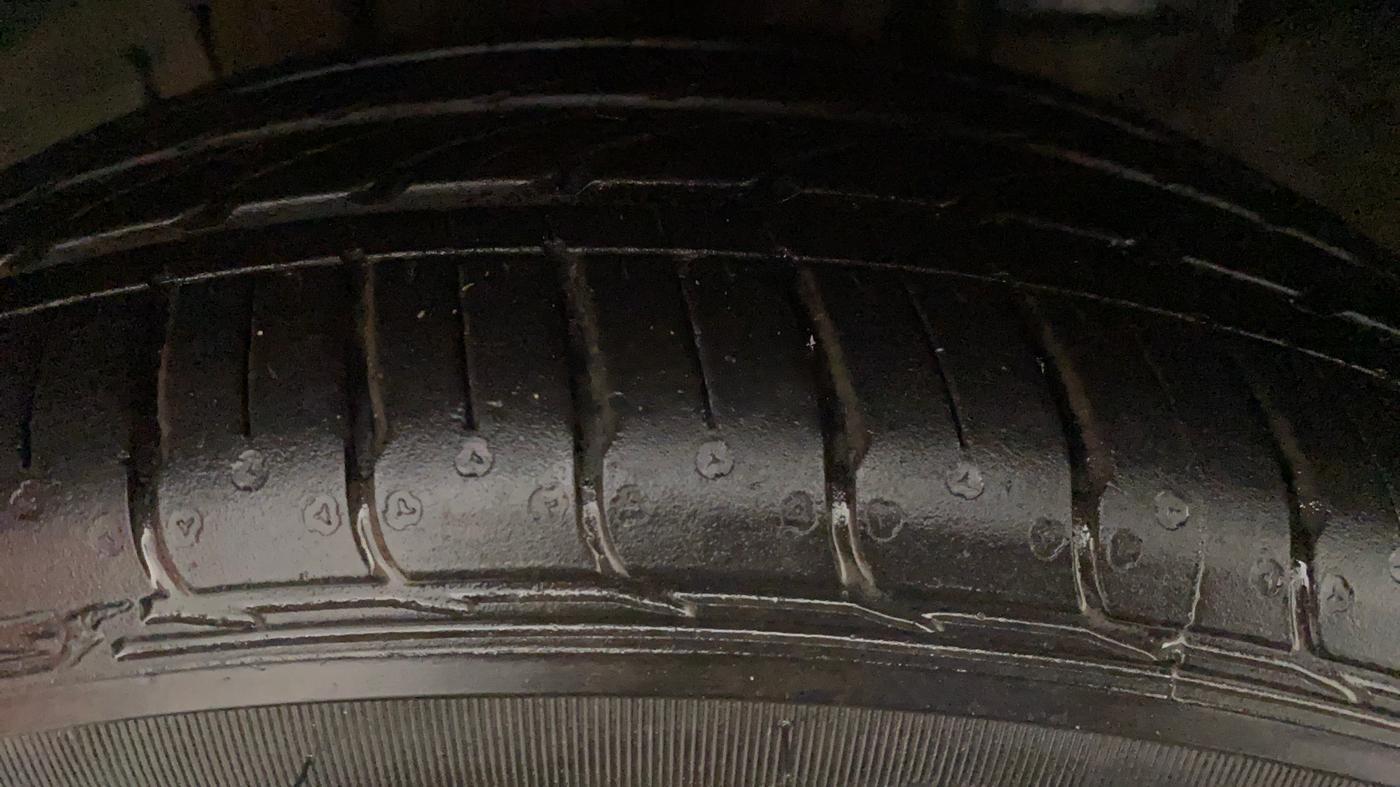 2021 Tata Tiago XZA PLUS PETROL, Petrol, Automatic, 6,835 km, Left Rear Tyre Tread
