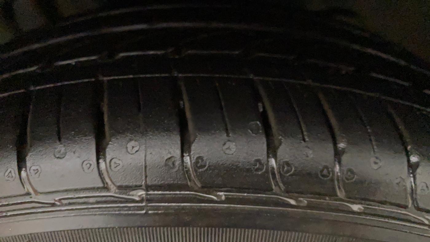 2021 Tata Tiago XZA PLUS PETROL, Petrol, Automatic, 6,835 km, Left Front Tyre Tread