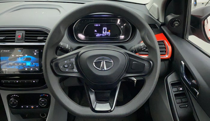 2021 Tata Tiago XZA PLUS PETROL, Petrol, Automatic, 6,835 km, Steering Wheel Close Up
